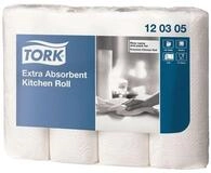 TORK Papierk&uuml;chenrolle Premium (4-St), 3-lagig, wei&szlig; mit Strukturpr&auml;gung, 51
