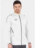 Jako Trainingsjacke Challenge mit Kapuze weiss Herren