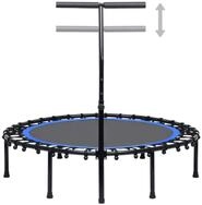 vidaXL Bodentrampolin, Fitness Trampolin mit Griff 122 cm
