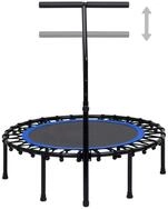 vidaXL Bodentrampolin, Fitness Trampolin mit Griff 102 cm