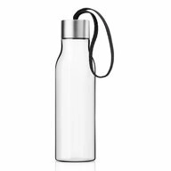 Eva Solo Trinkflasche Kunststoff/Edelstahl/Silikon Schwarz 500 ml