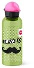 Emsa Trinkflasche Kindertrinkflasche Teens Moustache, Kindertrinkflasche f&uuml;r Schule