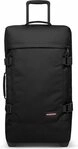 Eastpak Reisetasche Tranverz M Black, 78 Liter mit R&auml;dern, Rollkoffer