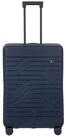 Bric's Koffer BY Ulisse - 4-Rollen-Trolley 71 cm erw. (blue), 4 Rollen Rollen