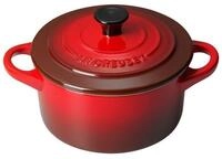 LE CREUSET Auflaufform Mini Cocotte 10,5cm kirschrot, Steinzeug