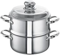 SCHULTE-UFER Dampfgartopf Romana i, Edelstahl (Set, 1-tlg), Sp&uuml;lmaschinengeeignet,