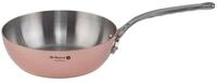 de Buyer Kochtopf Prima Matera Sauteuse Kupfer/Edels. 24cm konisch