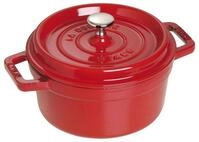 Staub Auflaufform La Cocotte 20cm rund, rot, Gusseisen, Gusseisen