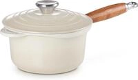 LE CREUSET Fettpfanne Steelpan Tradition Meringue 18 cm, 1,8 l, Gusseisen, (1-St)