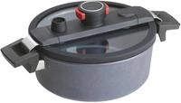 WOLL MADE IN GERMANY Dampfgartopf Active-Lite, Aluminiumguss (1-tlg), Dampfkochtopf,