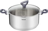 Tefal Kochtopf Daily Cook, Edelstahl, Edelstahl-Topf mit stehendem