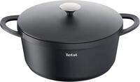 Tefal Schmortopf Trattoria Br&auml;ter mit Deckel, Aluminiumguss (1-tlg),