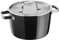 WMF Fleischtopf Fusiontec Aromatic Kochtopf, 22 cm, Schwarz, Fusiontec (1x