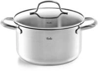 Fissler Kochtopf San Francisco, Edelstahl 18/10 (2-tlg), die H&ouml;he des Topfes ist