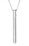 CRAVE Kette mit Anh&auml;nger Vesper Necklace -vibrierende Halskette silber (2-tlg),