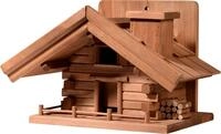 dobar Vogelhaus Vogelfutterhaus "St. Moritz" zum Aufh&auml;ngen