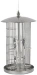 Dehner Vogelhaus Natura Wildvogel-Futterspender Triple, &Oslash; 22 cm