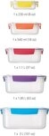 Joseph Joseph Vorratsdose Nest Lock, Polyprophylen (PP), (Set, 5-tlg),...