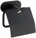 WENKO Toilettenpapierhalter Orea, mit Deckel, Befestigen ohne Bohren