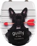 WENKO WC-Sitz Guilty Dog