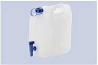 h&uuml;nersdorff Kanister, Wasserkanister ECO 12 Liter Polyethylen mit Ablasshahn