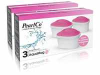 PearlCo Kalk- und Wasserfilter Unimax Filterkartuschen AquaMag Pack 6, Zubehör...
