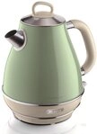Ariete Wasserkocher Vintage 2869 gr&uuml;n, 1,7 l, 2200 W