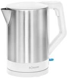 BOMANN Wasserkocher WKS 3002 CB, Wasserkocher Edelstahl, 1,5 Liter