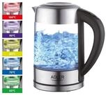 Adler Wasserkocher Adler AD 1247 Glas-Wasserkocher 1,7 L mit...