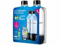SodaStream Duopack Tritan-Flasche 1L schwarz