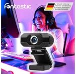 fontastic Webcam 1080P Full HD-Webcam