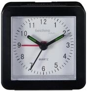 technoline Wecker Geneva SC -analog -Wecker - Kunststoff - schwarz