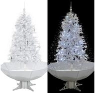 vidaXL K&uuml;nstlicher Weihnachtsbaum 170 x 105 cm Schneiender Weihnachtsbaum mit