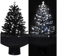 vidaXL K&uuml;nstlicher Weihnachtsbaum 75 x 60 cm Schneiender Weihnachtsbaum mit