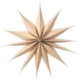 Broste Copenhagen Baumbehang VENOK Stern L Holz natural 70 cm, Venok Weihnachtsstern