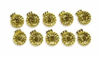 RIFFELMACHER & WEINBERGER Kerzenhalter Baumkerzenhalter 10er &Oslash; 15 mm gold,