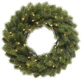 Kaemingk K&uuml;nstlicher Weihnachtsbaum Everlands, beleuchteter Weihnachtskranz...