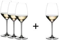 RIEDEL THE WINE GLASS COMPANY Wei&szlig;weinglas Extreme Riesling 4er Set, Kristallglas