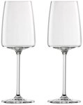 Zwiesel Glas Gl&auml;ser-Set Vivid Senses Weinglas leicht & frisch Set 2tlg, Kristallglas