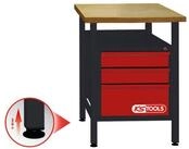 KS Tools Werkbank KS Tools Werkbank mit 3 Schubladen, H840xB600xT600mm