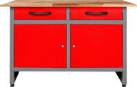 ONDIS24 Werkbank Werner, (Set), h&ouml;henverstellbar, ca. 120x60x85 cm