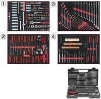 KS Tools Crimpzange KS Tools Universal-Systemeinlagen-Satz f&uuml;r 4 Schubladen...
