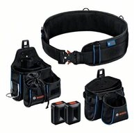 Bosch Professional Werkzeugtasche Werkzeug Set (1600A0265R) mit G&uuml;rtel 108 +...