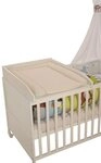 roba&reg; Wickelplatte Wickelplatte roba VICHY BEIGE LBH 49x80x14 cm wei&szlig;
