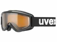 Uvex Skibrille, (1-St), uvex Unisex Kinder, speedy pro Skibrille black/lasergold