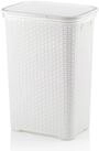 kela W&auml;schebox Brasilia, Klappdeckel, 60 L, Flecht-Look, flexibel einsetzbar, 2