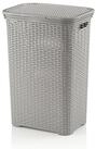 kela W&auml;schebox Brasilia, Klappdeckel, 60 L, Flecht-Look, flexibel einsetzbar, 2