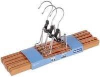 WENKO Kleiderb&uuml;gel WENKO Hosenklemmb&uuml;gel - 3er Set, (Set, 1-tlg)