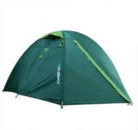 Husky Kuppelzelt, 2 Personen Zelt Kuppelzelt gr&uuml;n leicht Campingzelt