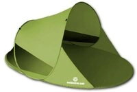outdoorer Strandmuschel Zack II gr&uuml;n, UV 60, Pop-up, f&uuml;r 2 Personen